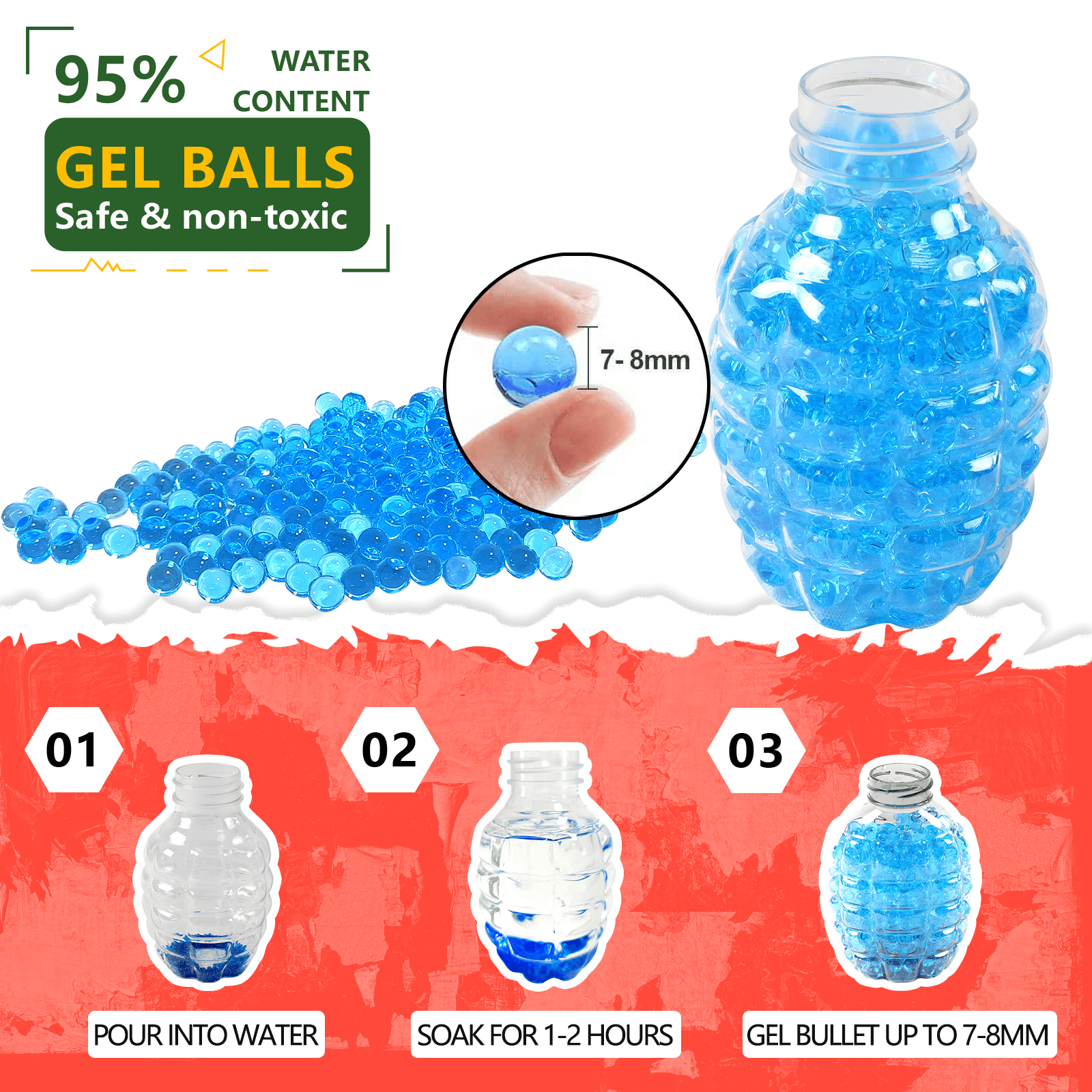 The AK-47 Gel Blaster Gun Toy