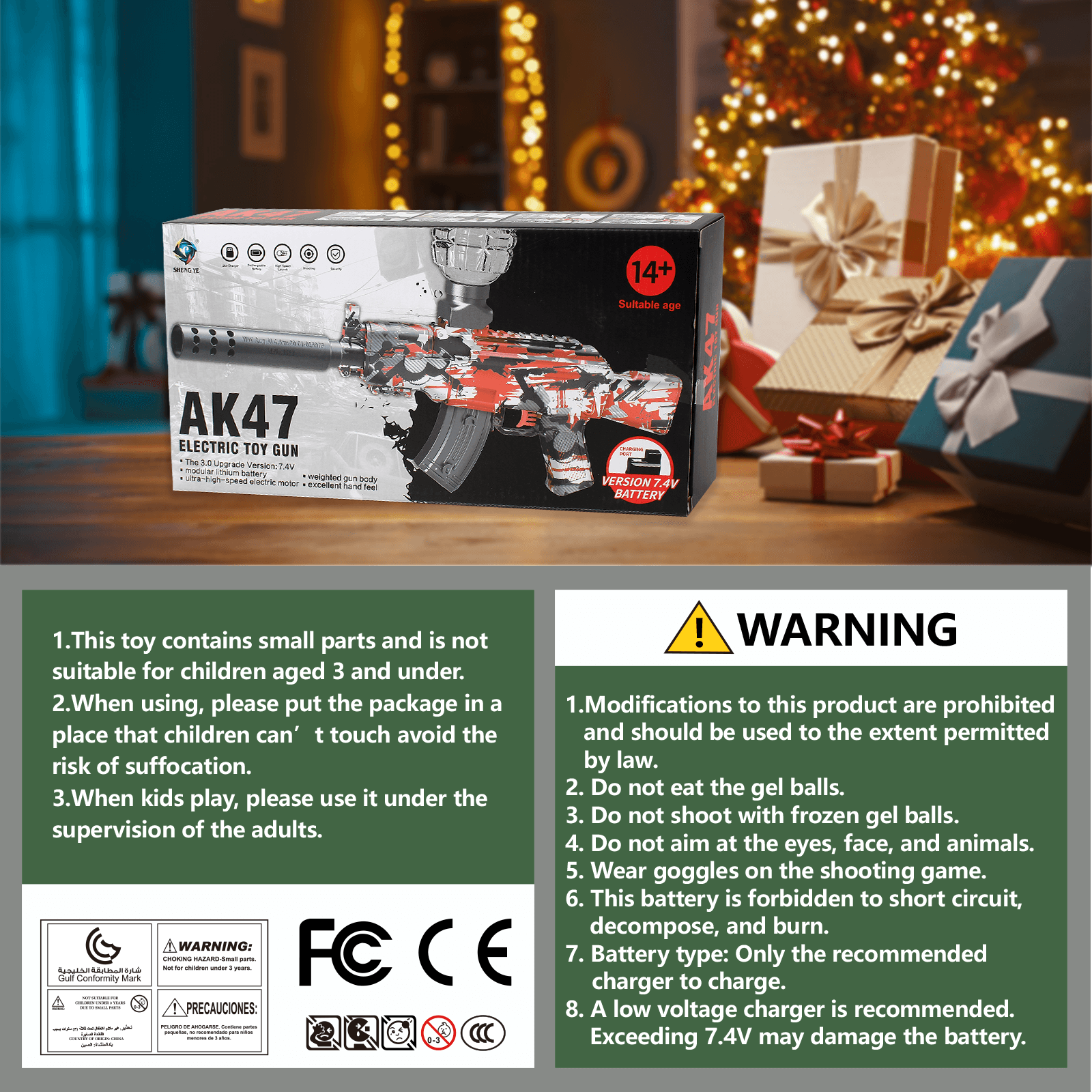 The AK-47 Gel Blaster Gun Toy